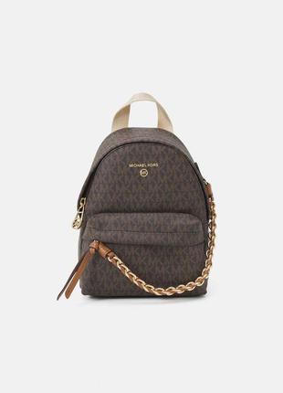 Рюкзак michael kors soho small quilted leather shoulder bag beige