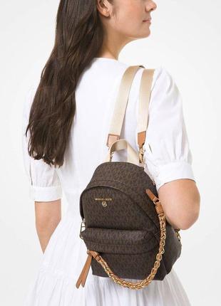 Рюкзак michael kors slater extra-small logo backpack2 фото