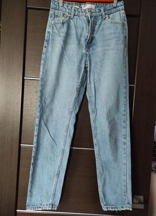 Голубі літні джинси мом1 фото