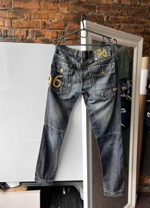 G-star raw women's 96 vintage elwood heritage embro narrow denim jeans женские, винтажные джинсы
