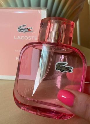 Туалетная вода lacoste l.12.12 pour elle sparkling лакоста пурпур ель спарклинг 90 мл2 фото