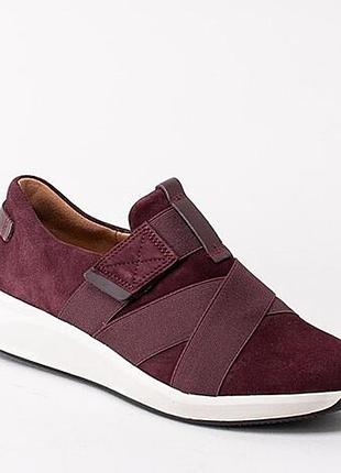 Р.39,40 clarks кожаные слипоны оригинал