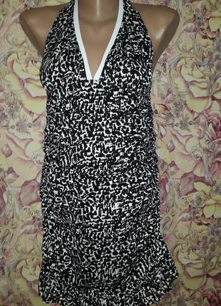 Купальник-платье со сплошными плавками6 фото