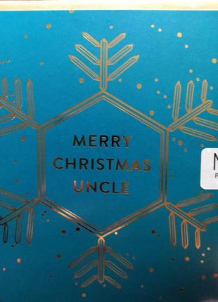 Вітальна листівка з різдвом христовим для дядька3 фото