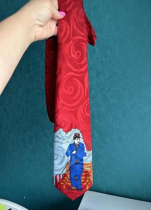 Краватка charlie chaplin tie hand made4 фото