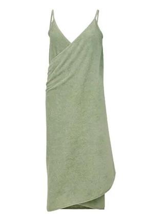 Большое махровое платье-полотенце