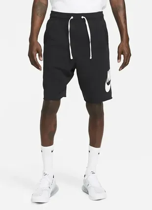 Оригинальные мужские шорты nike xvii club french terry alumni (dx0502-010)