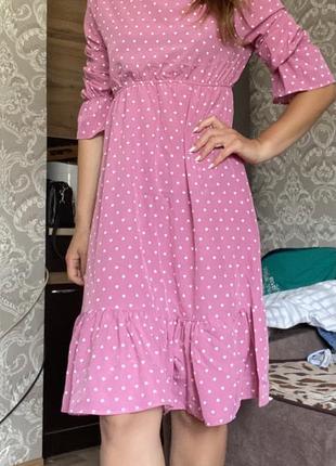 Нарядна сукня, на талії з резиночкою