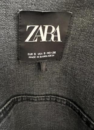 Джинсова куртка zara3 фото