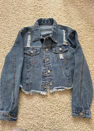 Джинсовый пиджак