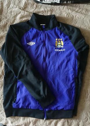 Кофта umbro man city training woven jacket2 фото