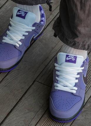 Мужские кроссовки nike sb dunk purple lobster #найк7 фото