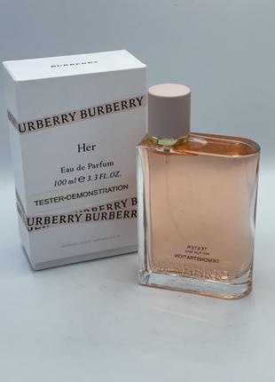 Парфюмированная вода женский аромат объем 100 мл.  burberry her