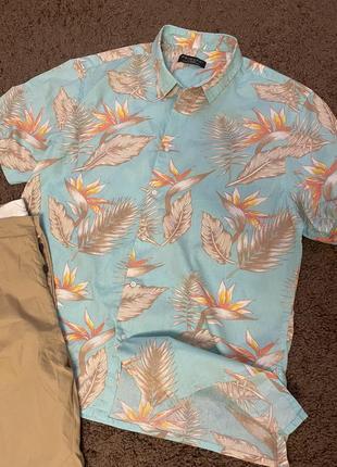 Рубашка гавайская