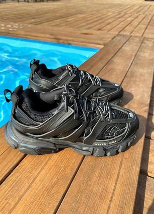 Женские кроссовки balenciaga track black 3