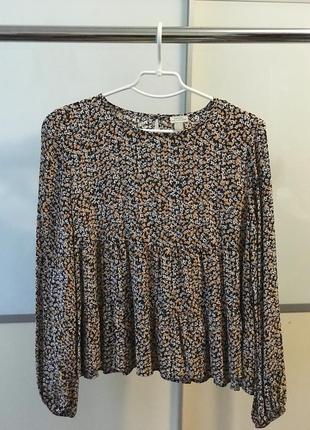 Новая блуза в цветочный принт