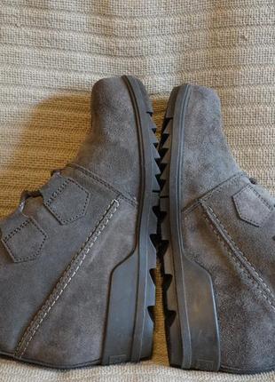 Стильні фірмові замшеві черевики sorel evie lace casual boots канада 38 р. ( 24,3 см.)7 фото