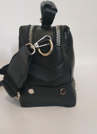 Стильная женская мини-сумка через плечо. маленькая сумочка клатч экокожа модная и стильная4 фото