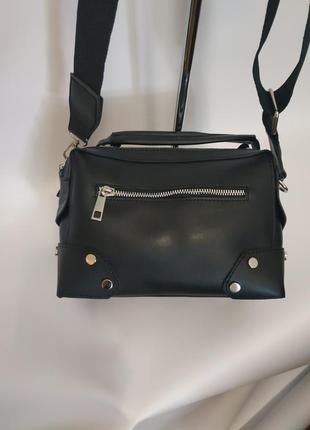 Стильная женская мини-сумка через плечо. маленькая сумочка клатч экокожа модная и стильная5 фото