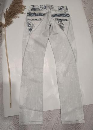 Эксклюзивные коттоновые джинсы тонкие слим2 фото