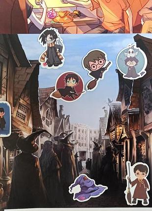 Harry potter стікери наклейки
