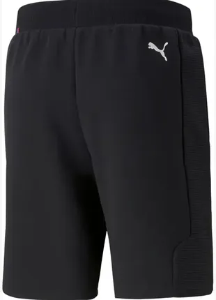 Оригинальные мужские шорты puma bmw motorsport sweat shorts (533374-01)3 фото