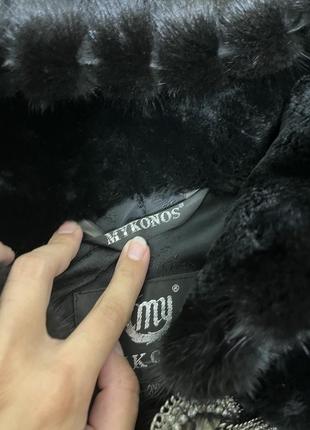 Шуба мутон