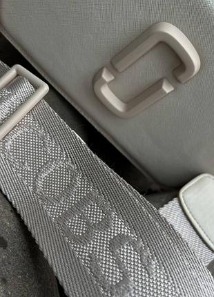 Сумка marc jacobs logo total beige 6