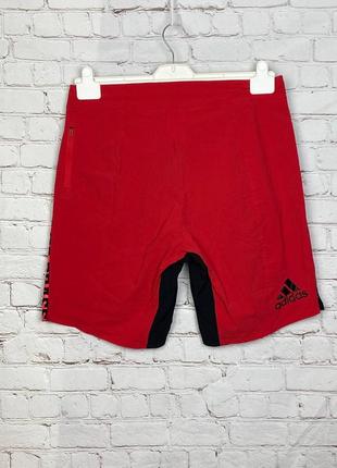 Чоловічі спортивні тренувальні шорти чорного кольору mens sports shorts adidas a2g high end black2 фото