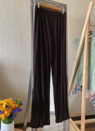 Легкие плиссированные брюки nina leonard2 фото