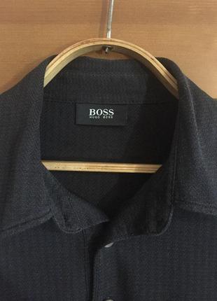 Классная мужская рубашка "boss"2 фото
