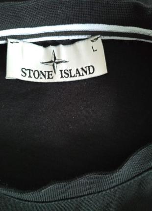 Футболка  чорна    stone island2 фото