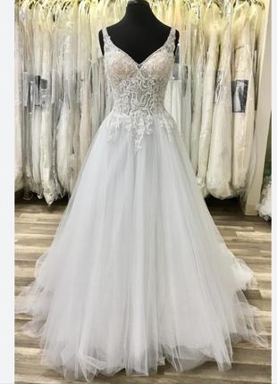 Свадебное платье, весільна сукня платье hoboe allure bridals novias