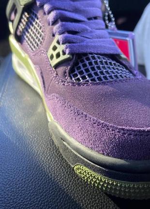 Jordan 4 retro canyon purple3 фото