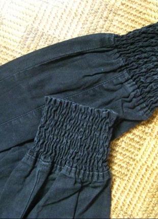 Льняные штаны джоггеры из льна clockhouse 🌿 размер 8uk/наш 40-42рр7 фото