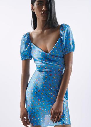 Сатинова сукня zara