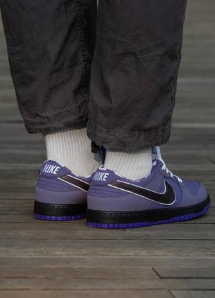 Кроссовки nike sb dunk purple lobster3 фото