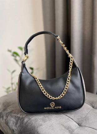 Жіноча сумка michael kors black/brown