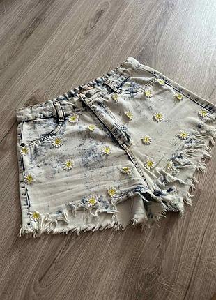 Шорты джинсовые