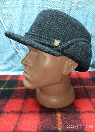 Кепка шерстяная немка formen с отворотом