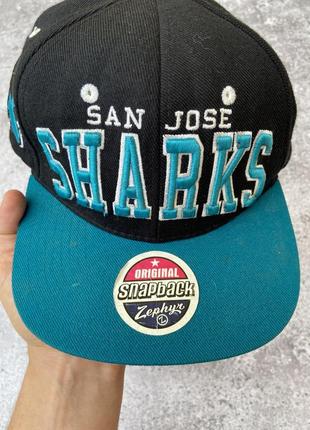 Винтажная кепка san jose sharks 90s3 фото