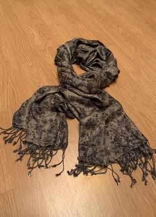 Стильный шарф/платок accessorize c люрексом2 фото