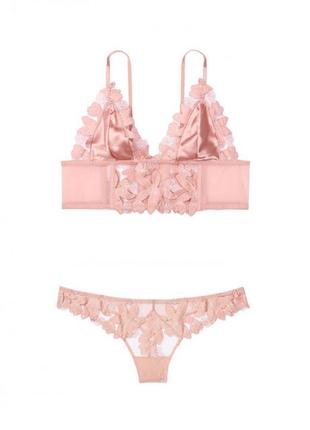 Комплект victoria's secret luxe lingerie unlined