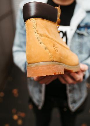 😎timberland ginger😎мужские зимние кожаные ботинки тимберленд с мехом5 фото