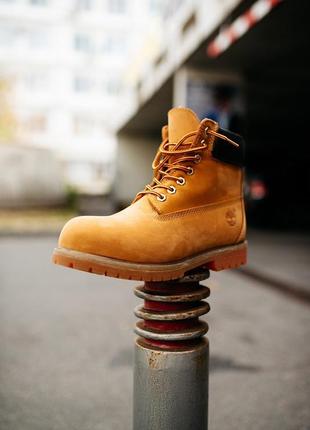 😎timberland ginger😎мужские зимние кожаные ботинки тимберленд с мехом10 фото