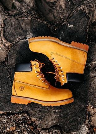 ✳️зимние мужские ботинки timberland ginger brown✳️тимберленд с мехом7 фото