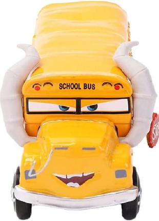 Машинка тачки 3 deluxe: міс м'ясорубка dxv94 (cars 3 deluxe miss fritter). автобус міс крихітка (без коробки)2 фото