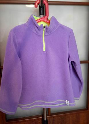 Флісова кофта для дівчинки