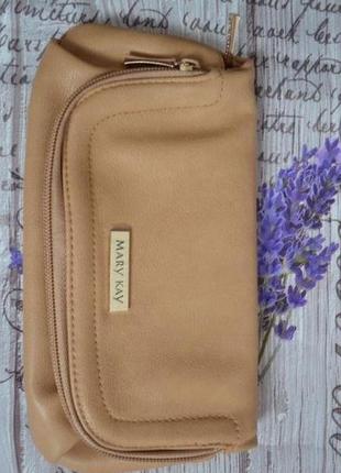 Бежевий клатч, розкладна сумочка, з карамельно-нюдовым відтінком1 фото