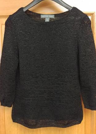 Черный свитер свитшот джемпер jоsephine chaus р. 48-50 (l)